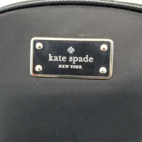 Kate Spade Purse Womens Black Nylon Bradley Wilson Road Backpack 11x9x6 - Picture 2 of 15